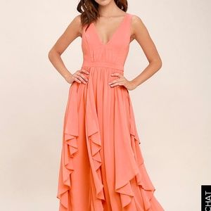 NWT Lulu's maxi dress